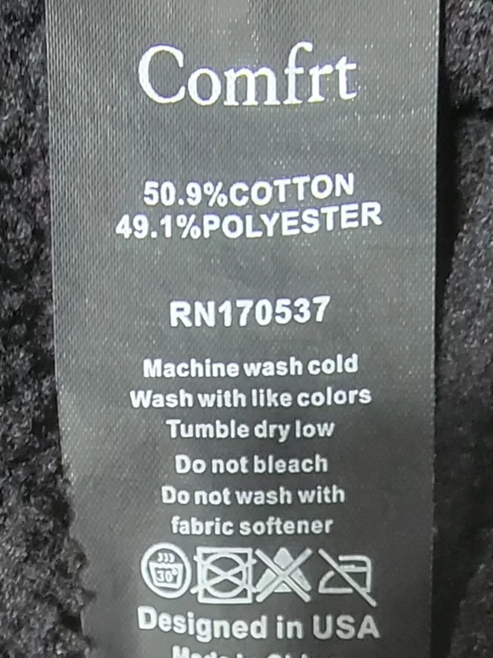 Comfrt comfirt black